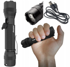 Ręczna Latarka Taktyczna Ładowalna TACTICAL PRO