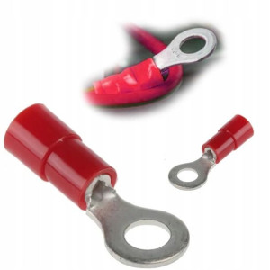 Konektor Oczkowy Izolowany 1,5mm2 M4 Oczko 1 Szt.