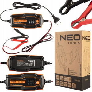 Neo Prostownik Ładowarka Do Akumulatora 12V 2A GEL