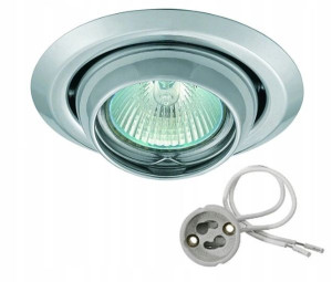 Oprawka Sufitowa Chrom Kąt 45 ARGUS KANLUX 00309