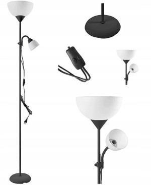 Lampa Stojąca Podłogowa LED do Czytania Nocna