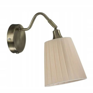 Lampa Ścienna Kinkiet E14 Beżowy MJOLBY MARKSLOJD