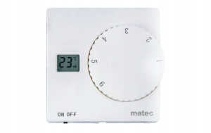 ZAMEL MATEC Regulator Termostat obrotowy + Sonda