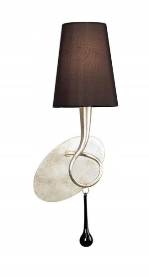 Lampa Ścienna Kinkiet E14 Abażur PAOLA MANTRA