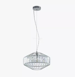 Lampa Sufitowa Wisząca Kryształ E27 PEDROLA EGLO