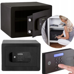 Sejf Domowy Biurowy Wyświetlacz LCD 35x30x25 cm