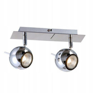 ITALUX Spot Reflektor 2x Lampa Kule Chrom HARY