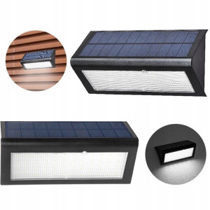 Lampa Solarna Elewacyjna Ogrodowa Czujnik Ruchu 6W