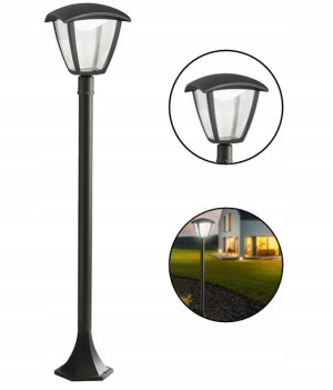 Lampa Ogrodowa Stojąca Słupek Zewnętrzny LED 110CM
