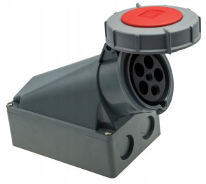 PAWBOL Gniazdo Siłowe Stałe 400V 63A 5P IP67