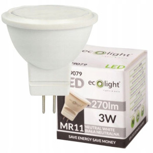 Żarówka LED Reflektorek 3W 4000K Neutralna MR11