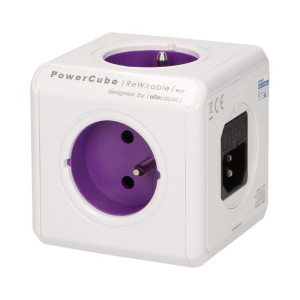 Rozgałęźnik 4 Gniazdka 230V +2xUSB +4Wtyczki UK/US