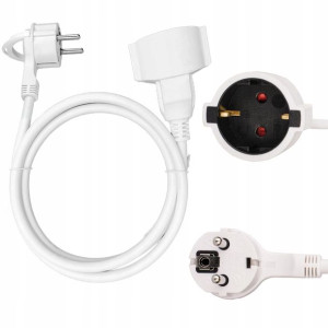 Przedłużacz Kabel 5m Pojedynczy Przewód SCHUKO