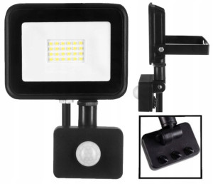 Naświetlacz Lampa LED Czujnik Ruchu Zmierzchu 20W