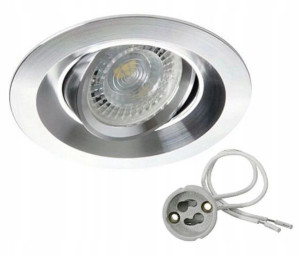 KANLUX Oprawka sufitowa COLIE DTO-AL aluminium