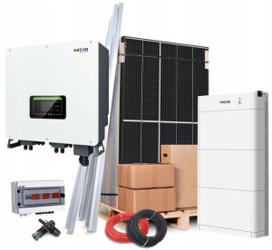 Zestaw solarny hybrydowy 8kW magazyn energii