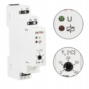 Regulator temperatury 5-40°C Bez sondy EXTA ZAMEL