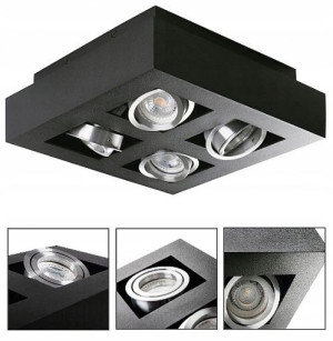 KANLUX Spot Oprawa Sufitowa Ruchoma 4x 25W STOBI