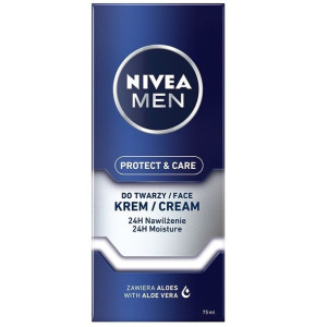 Nivea Men Protect & Care  75ml nawilżający krem do twarzy