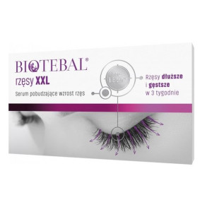 Biotebal Rzęsy XXL 3ml serum pobudzające wzrost rzęs