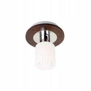 Oprawka Sufitowa Kinkiet E14 Drewno WENGE OZCAN