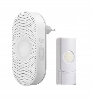 Dzwonek do Drzwi Bezprzewodowy LONGA AC 300m IP44