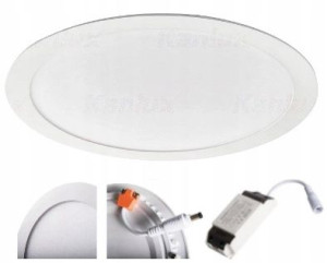 KANLUX Oprawa Sufitowa LED ROUNDA Ciepła 24W 30cm