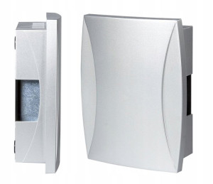 Gong dwutonowy Bim-Bam 230V Srebrny GNS-921