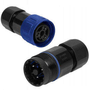 Konektor kablowy Gniazdo-wtyczka 3x4mm2 IP68 1szt.