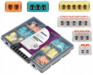 Szybkozłączki Elektryczne Zestaw Komplet 109 szt