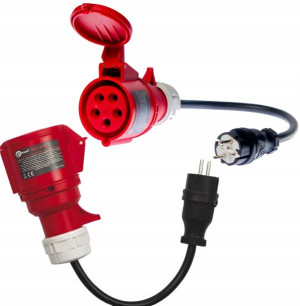 SONEL Adapter Gniazd Trójfazowych 32A (5P) do PAT