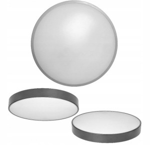 Lampa Sufitowa Plafon DUARA 2xE27 max 120W Srebrny