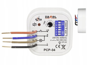 Przekaźnik Czasowy Dopuszkowy 8 trybów 230V PCP-04