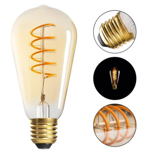Żarówka LED Filament E27 5W = 26W 270lm Ciepła