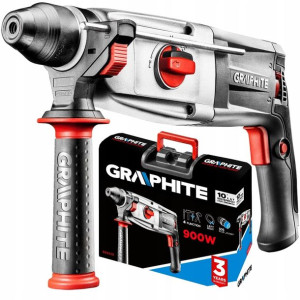 GRAPHITE Młotowiertarka Wiertarka SDS+ 900W 58G528