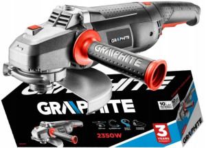 GRAPHITE Szlifierka Kątowa 2350 W 230x22.2mm 230V