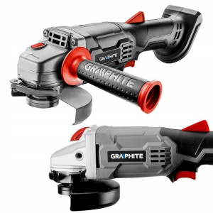 GRAPHITE Akumulatorowa Szlifierka Kątowa 18V +4Ah