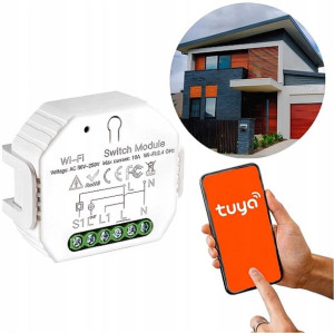 Kanlux Przekaźnik Włącznik SWITCH ON/OFF WiFi Tuya