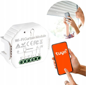KANLUX Sterownik rolet WiFi Dopuszkowy TH35 TUYA