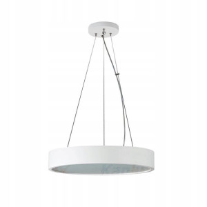 Lampa Wisząca Zwis JASMIN C 37cm 2x 20W biały mat