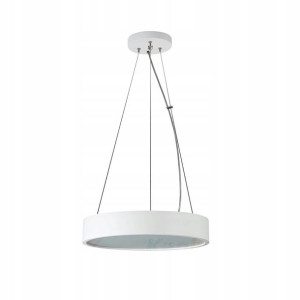 Lampa Wisząca Zwis JASMIN C 37cm 2x 20W biały mat