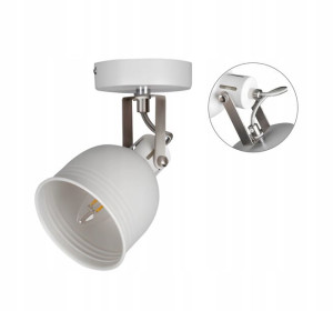 Oprawa Lampa Ścienna Kinkiet Ruchomy Spot DERATO