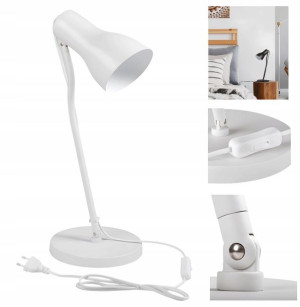 Kanlux Lampka Stołowa Nocna na Biurko JUSI E27 5W