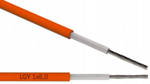 ZAMEL Kabel Przewód solarny LgY 1x6,0 Czerwony