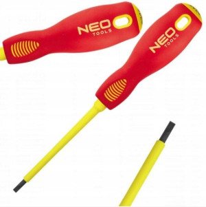 NEO Wkrętak Śrubokręt Płaski 1000V 5.5 X 125 MM
