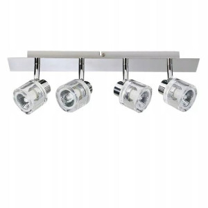 Lampa Sufitowa Listwa Spot 4xGU10 DENAR CANDELLUX
