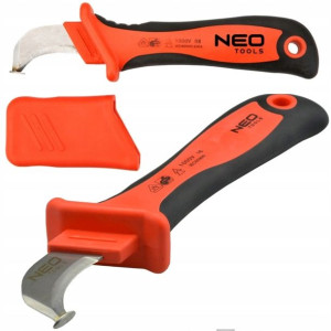 Neo Tools Nóż Monterski Hakowy 190mm 1000V