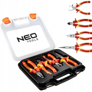 NEO Walizka Narzędzi Szczypce 160 mm 4 szt 1000V