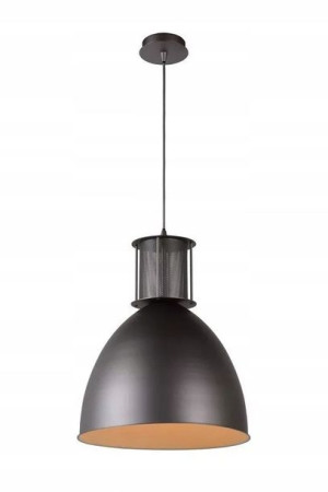 Lampa Sufitowa Wisząca E14 Industrial SMOKY LUCIDE