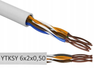 ZAMEL Przewód Kabel Telefoniczny YTKSY 6x2x0,5 0,5